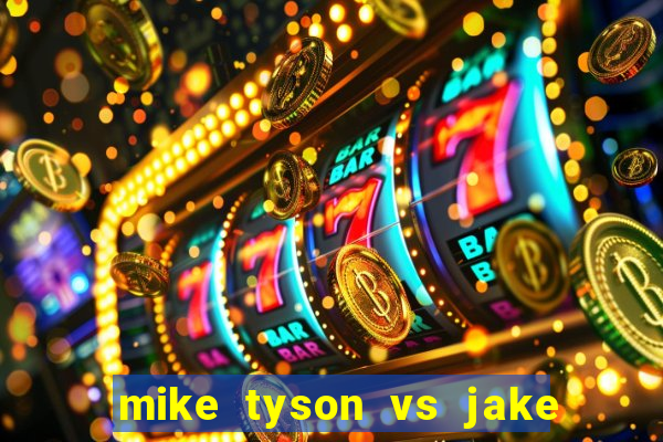 mike tyson vs jake paul assistir online